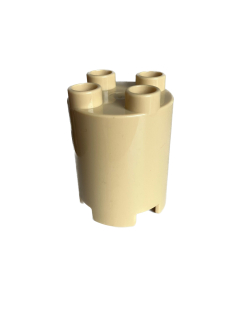 Lego Duplo sloupek béžový